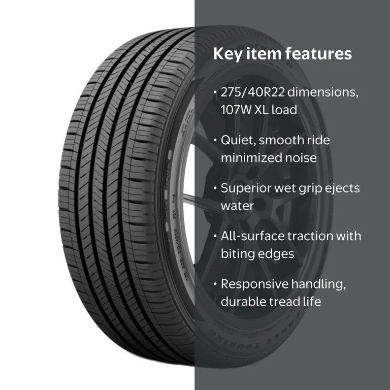 Goodyear Eagle Touring All Season 275/40R22 107W XL Passenger Tire Goodyear Eagle Touring All Season 275/40R22 107W XL Passenger Tire