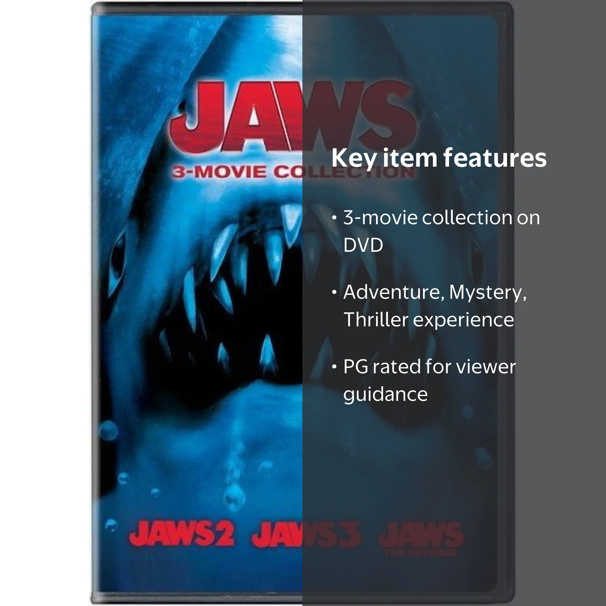 HISTORY OF JAGAVARA DVD 1、2、3.(3本セット) SDS Jaws 3-Movie Collection DVD Undersea Shark Marine Adventure