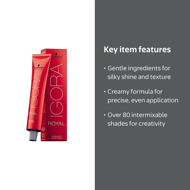 Schwarzkopf Igora Royal Permanent Hair Color Creme Dye 4-99 Medium