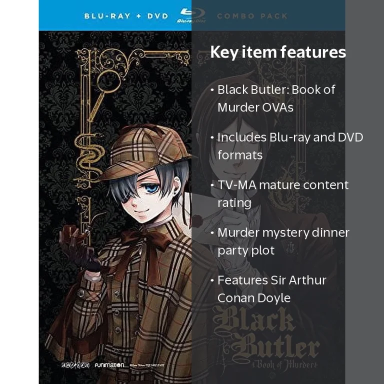 Black Butler: Book of Murder - Ovas (Blu-ray + DVD, Anime