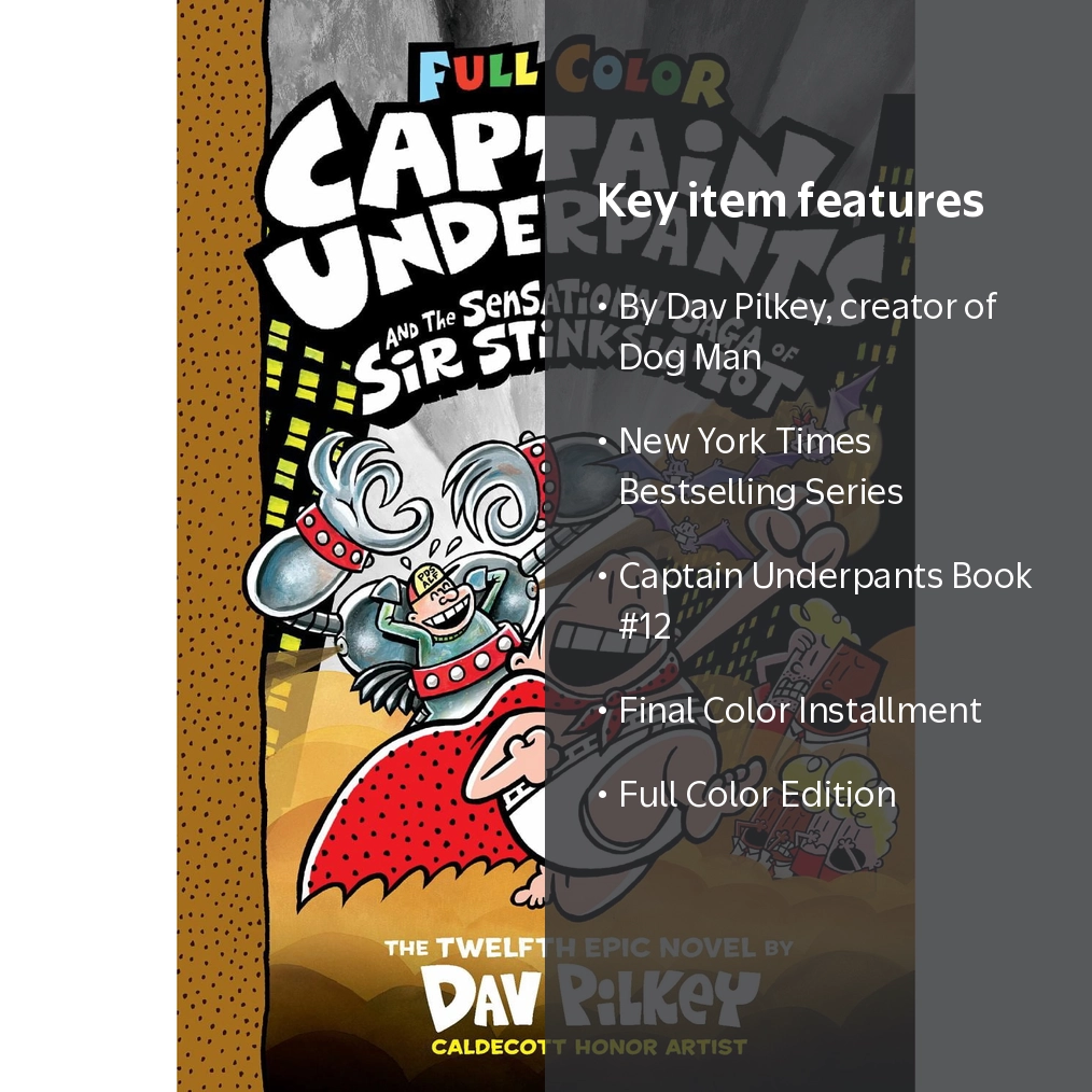 Captain Underpants 12巻セット Dav Pilkey英語絵本 Captain