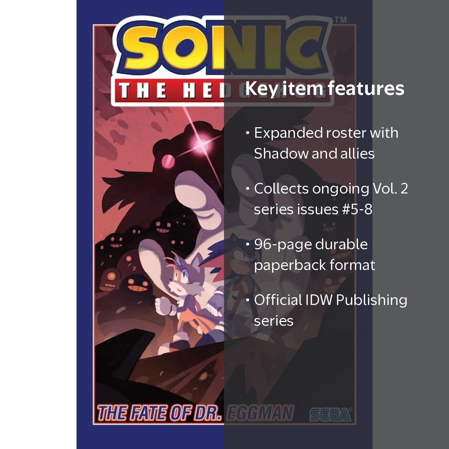 IDW Publishing, Sonic the Hedgehog, Vol. 2, Book 2: The Fate of Dr