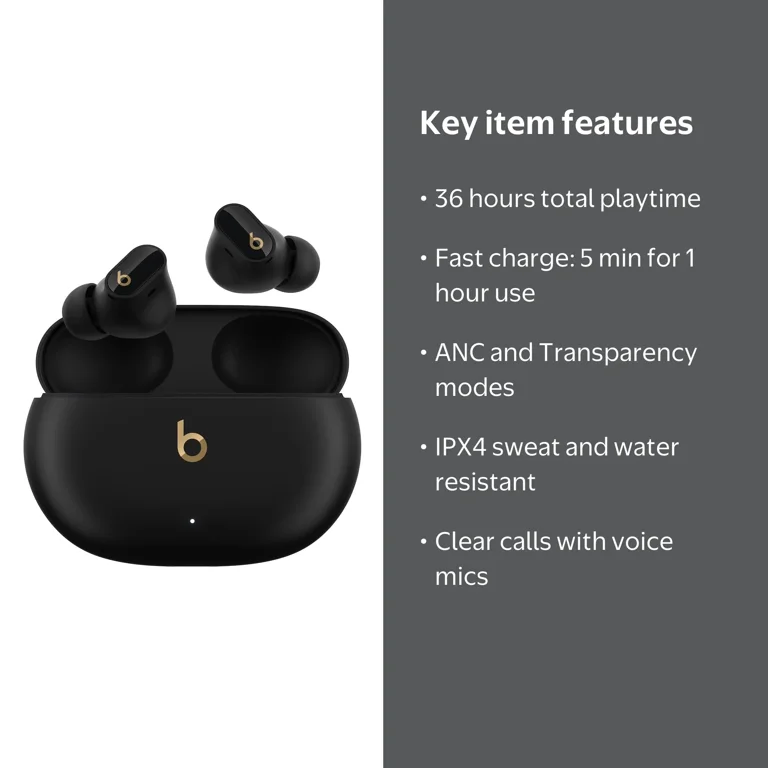 Free Shipping! Beats by Dr. Dre Studio Buds Plus Wireless Noise