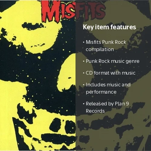 Plan 9 Records, CD, Misfits Collection Music Performance, Punk