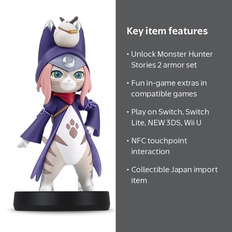 Tsukino Amiibo - Monster Hunter Stories 2: Wings of Ruin Series