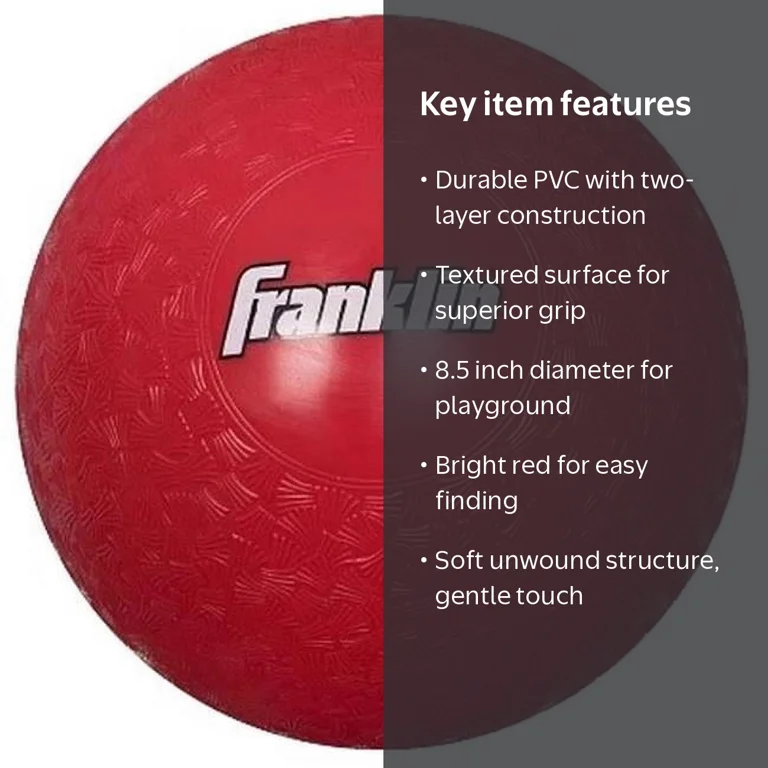 Franklin 8106616 PVC Playground Ball - Walmart.com