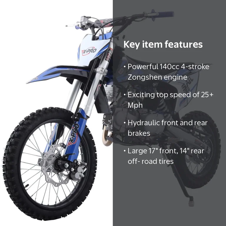 X-Pro Sail 150 Dirt Bike Zongshen Brand Engine with 4-Speed Manual
