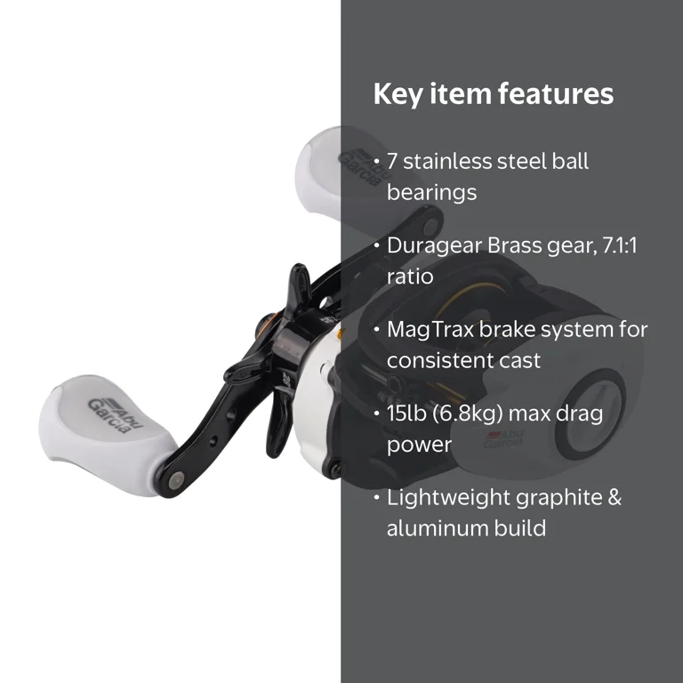 abu garcia fishing reel ball bearing drive power torque baitcasting Max SX Winch Low Profile Reel, Left, Lightweight Design, Graphite Body and Sideplates, Duragear Brass Gear, Disk Drag System : Sports & Outdoors fighting control Abu Garcia Beast 400 Low