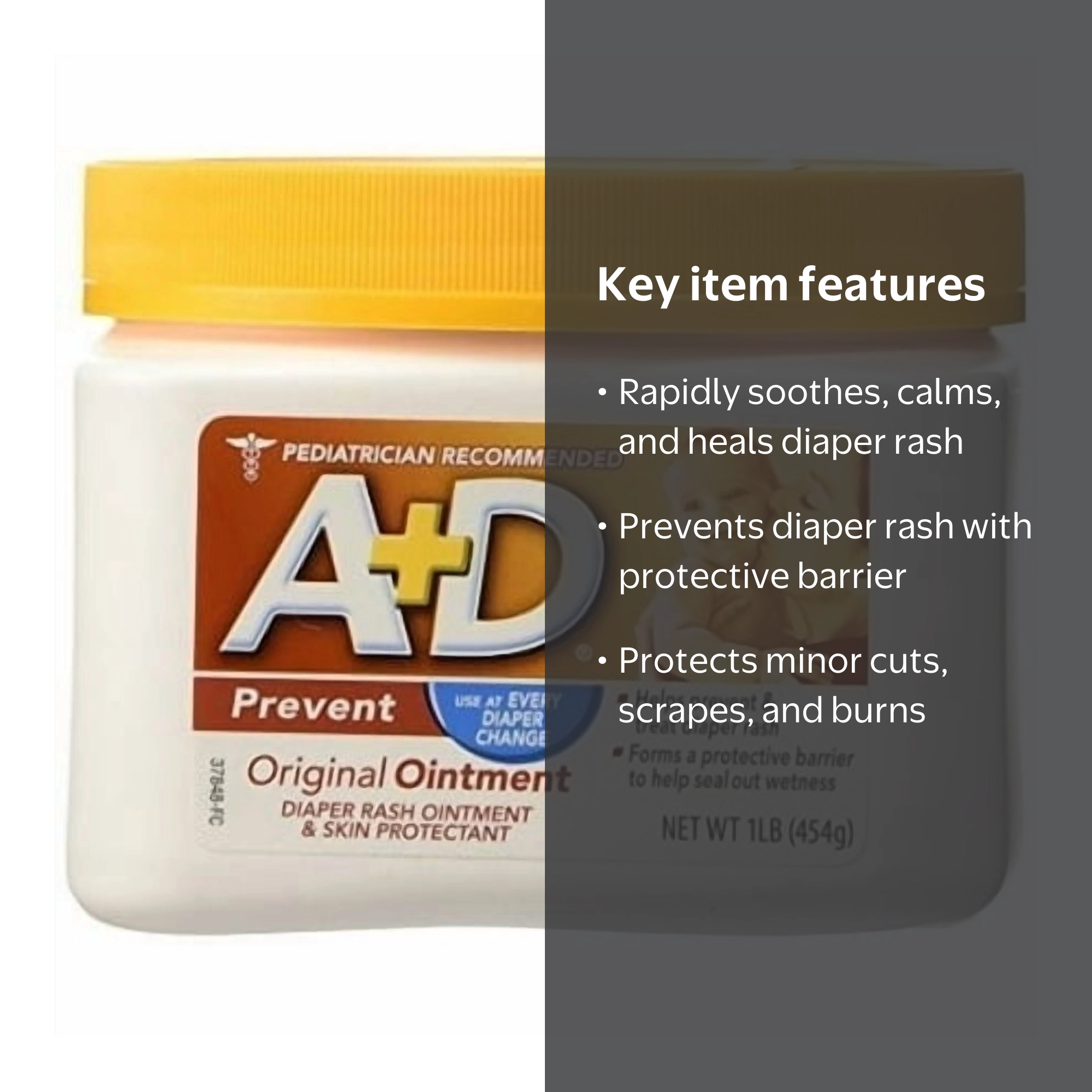 A+D Original Ointment 1lb Tub HSA/FSA Eligible - Walmart.com