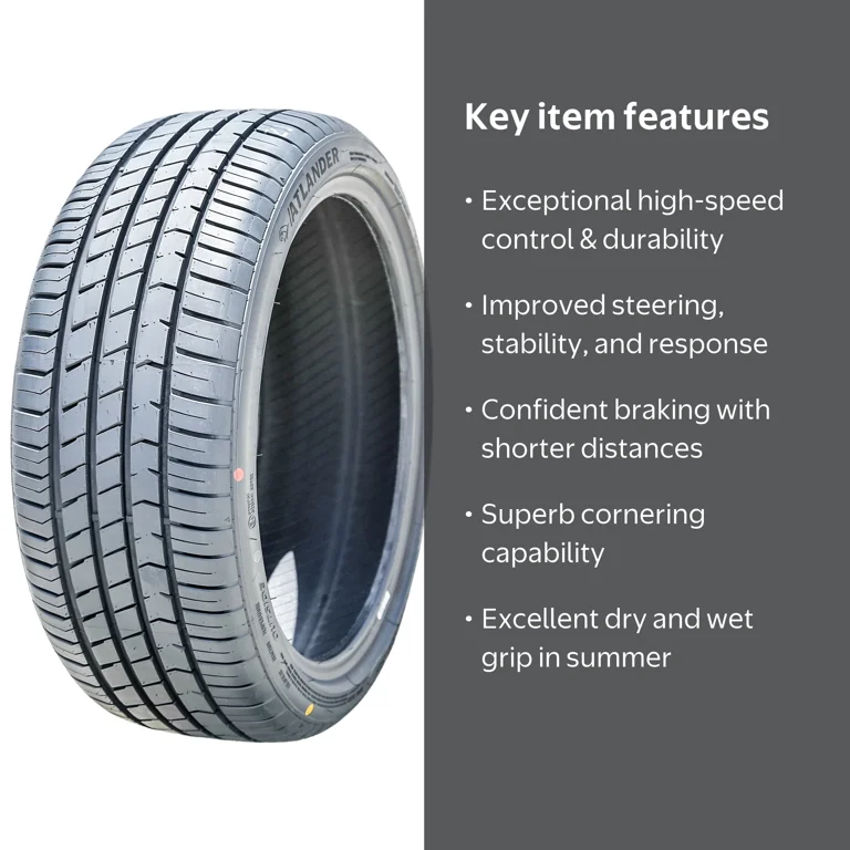 Atlander High Performance Summer Tire 205/55ZR16 91W passenger SUV