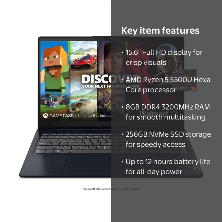 Lenovo Ideapad 3 Business AMD Ryzen 5 FHD 15.6
