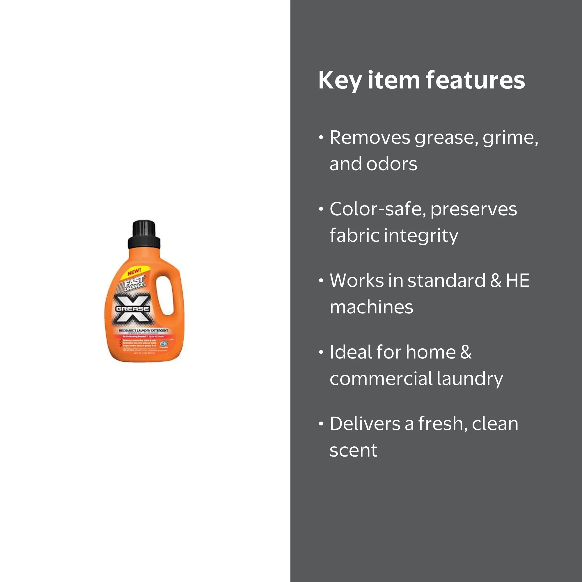 Fast Orange Detergent | Fabric care for retail - Walmart Business
