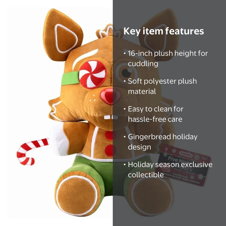 Funko Five Nights at Freddy's Security Breach Holiday Foxy JUMBO