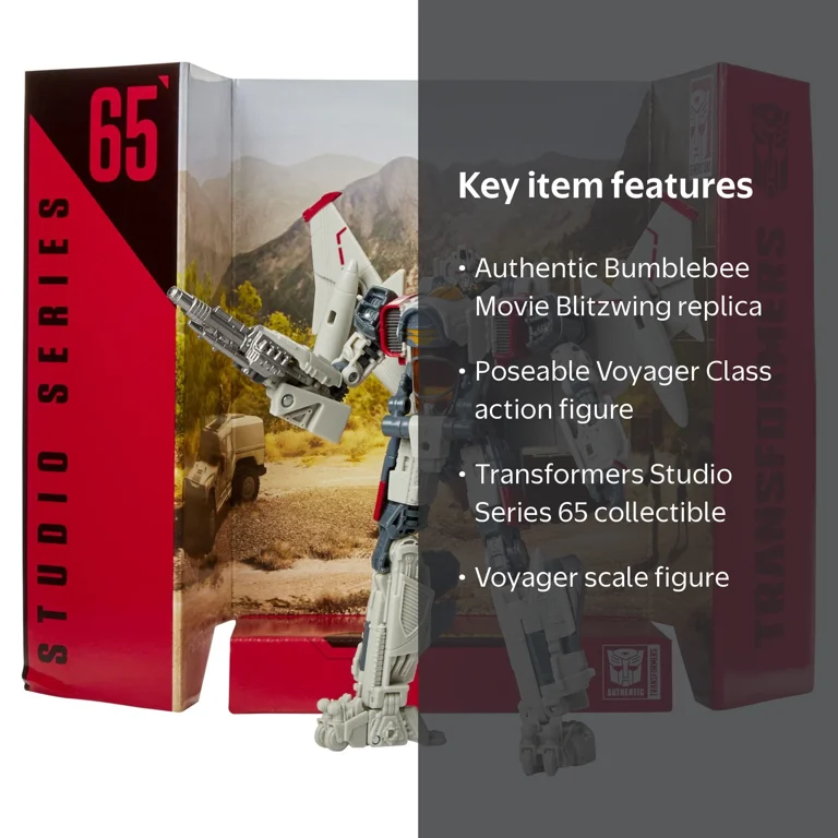Transformers Studio Series 65 Voyager Bumblebee Movie Blitzwing