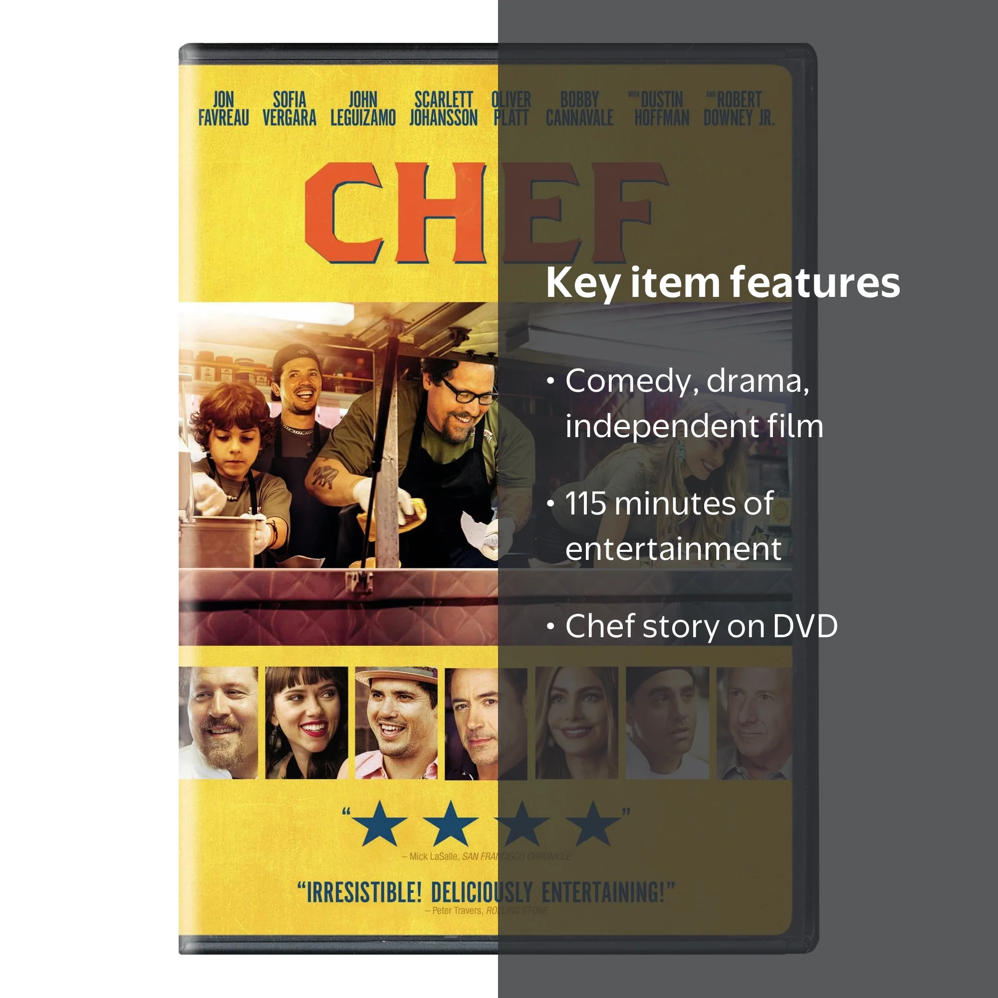 Universal Studios, DVD, Chef [DVD], Comedy Drama, 115 mins