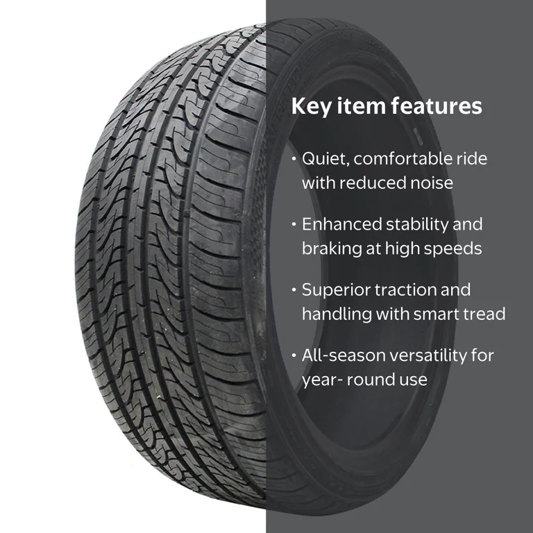 Vercelli, Passenger Tire, 245/45ZR20 103W XL, All Season - Walmart.com