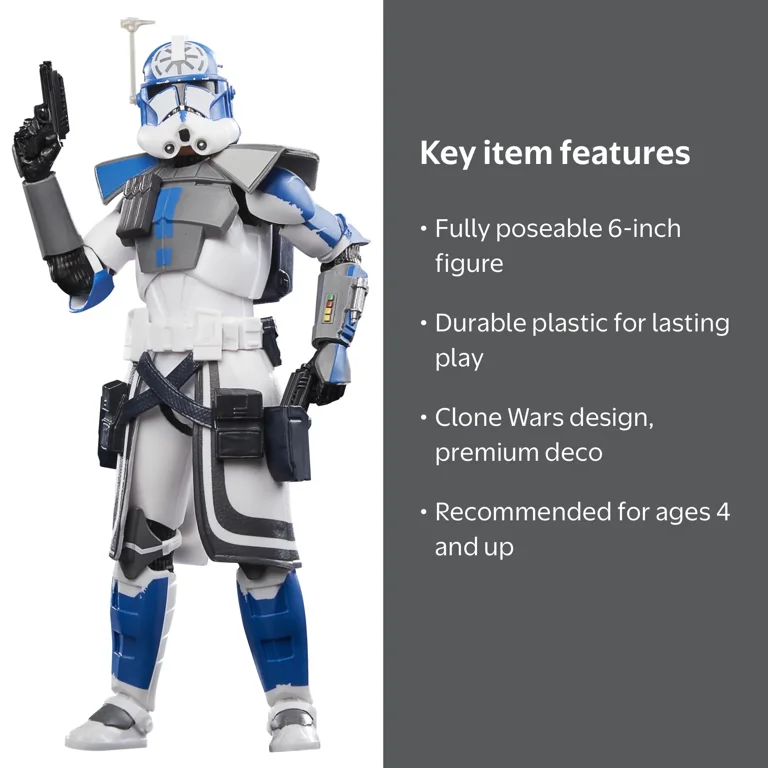 Walmart Exclusive: Star Wars The Black Series 6” Clone Commander