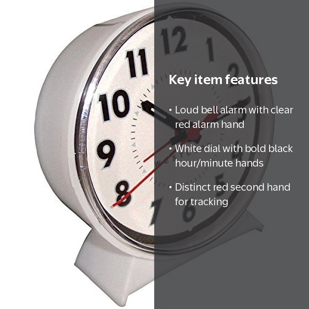 15550 KENO WHITE DIAL WHITE - Walmart Business Supplies