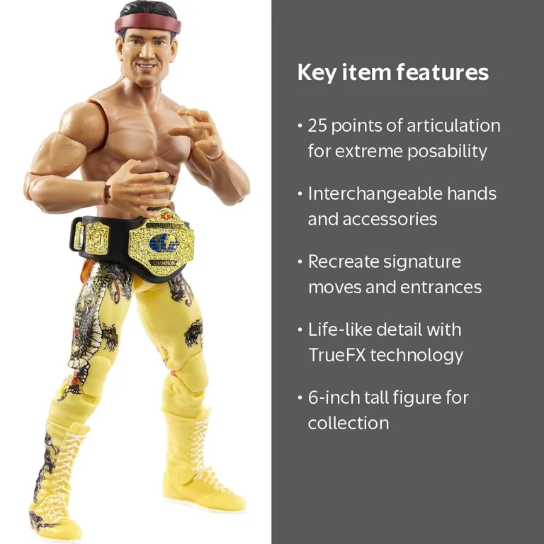 WWE Elite Collection Wrestling Action Figure - Ricky 'The Dragon