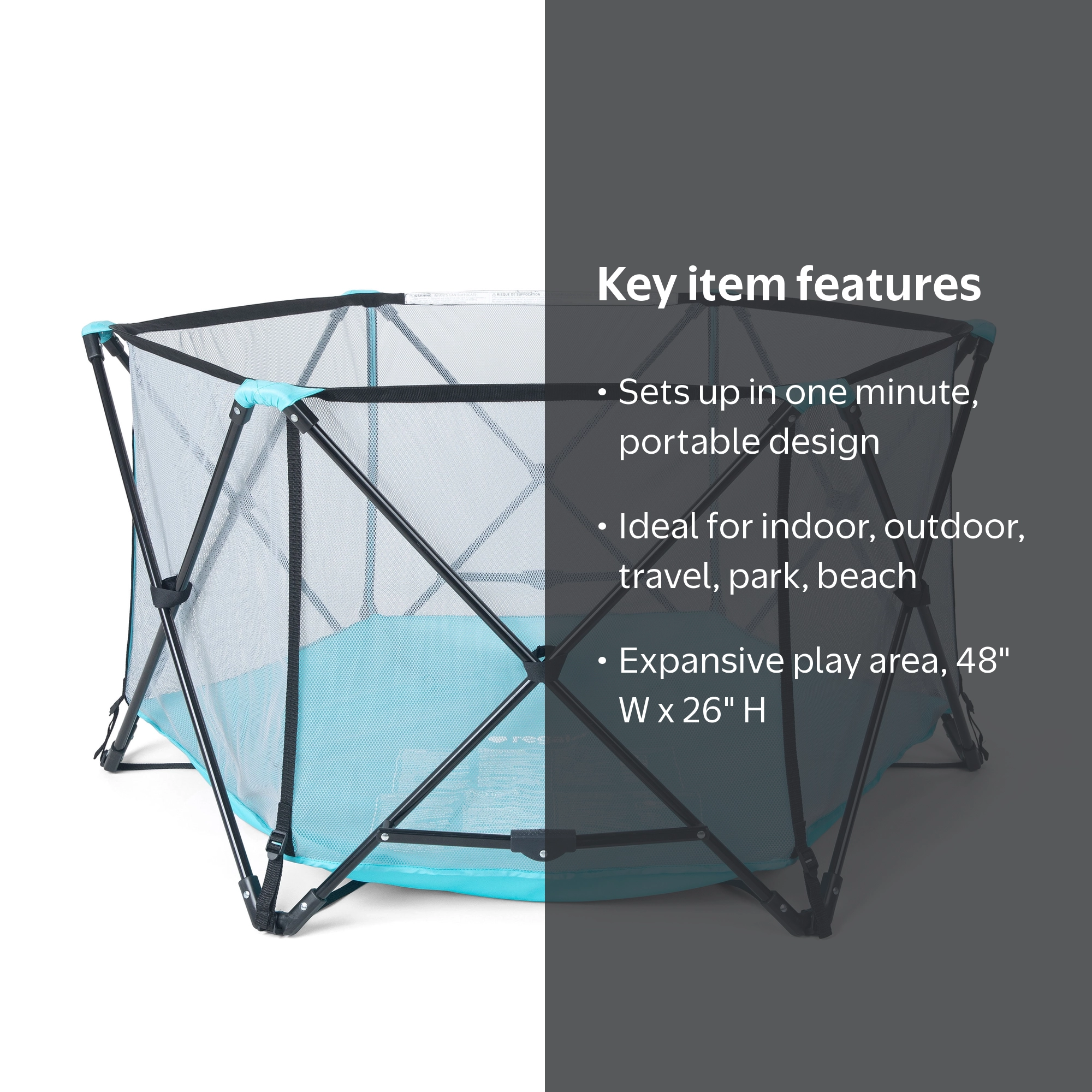 Regalo My Play Aqua Portable Play Yard - Indoor & Outdoor, Unisex