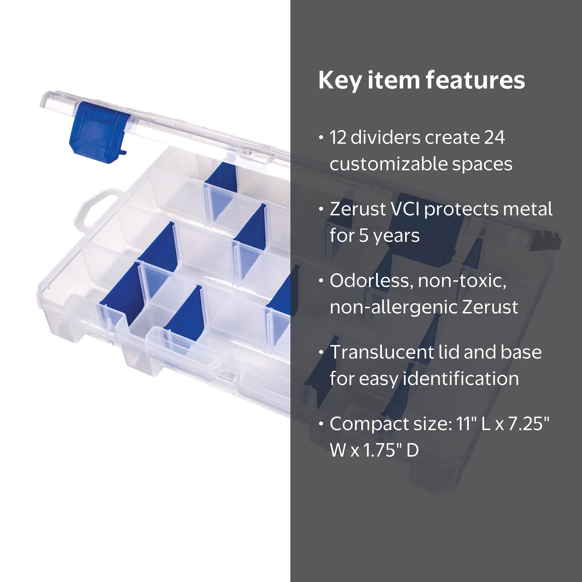 flambeau tuff tainer tackle box with zerust 4007 Get your ZERUST MAX Rigging Box for maximum anti Flambeau Tuff Tainer Box 4007