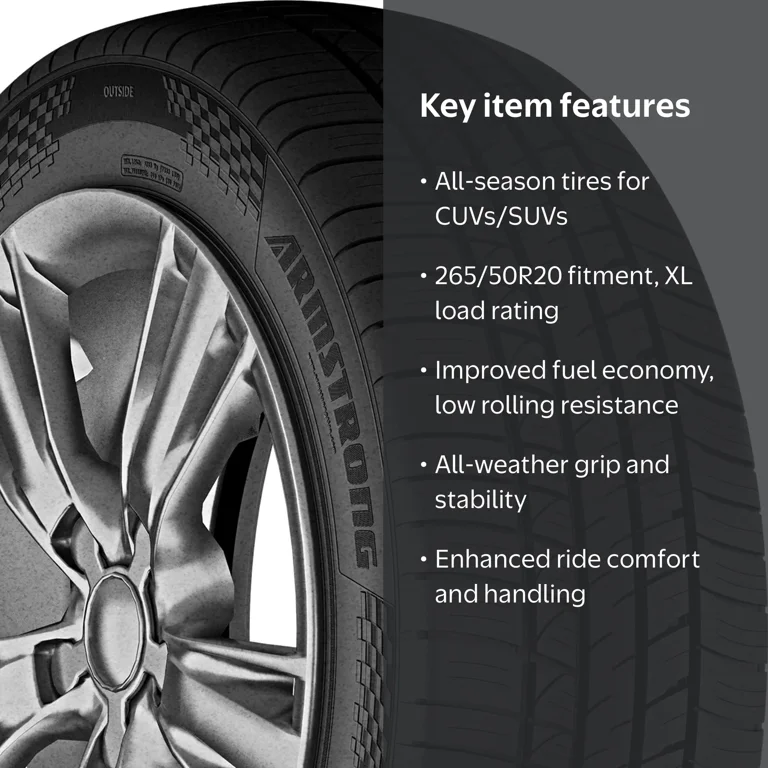 Armstrong Tru-Trac SU All-Season 265/50R20 111V XL Tire for SUV