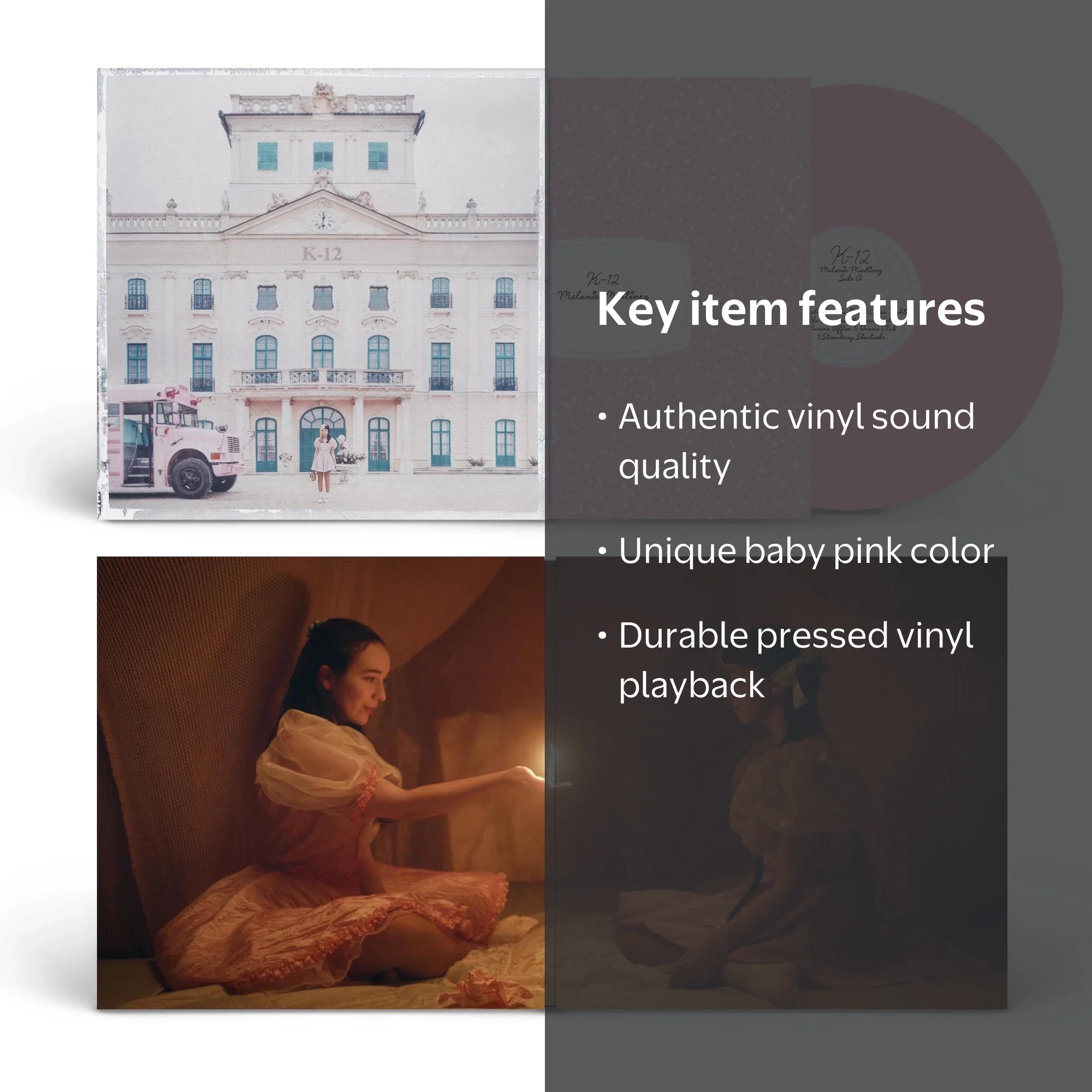 Melanie Martinez - K-12 - Baby Pink Vinyl, Hip Hop Record, Music