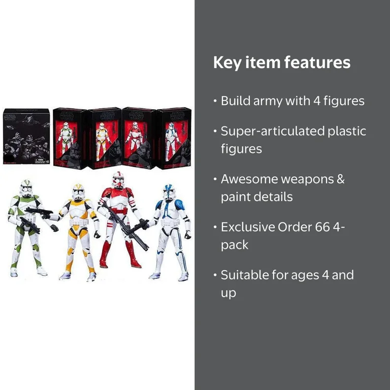 Star Wars Black Series Clone Troopers of Order 66 Action Figure 4