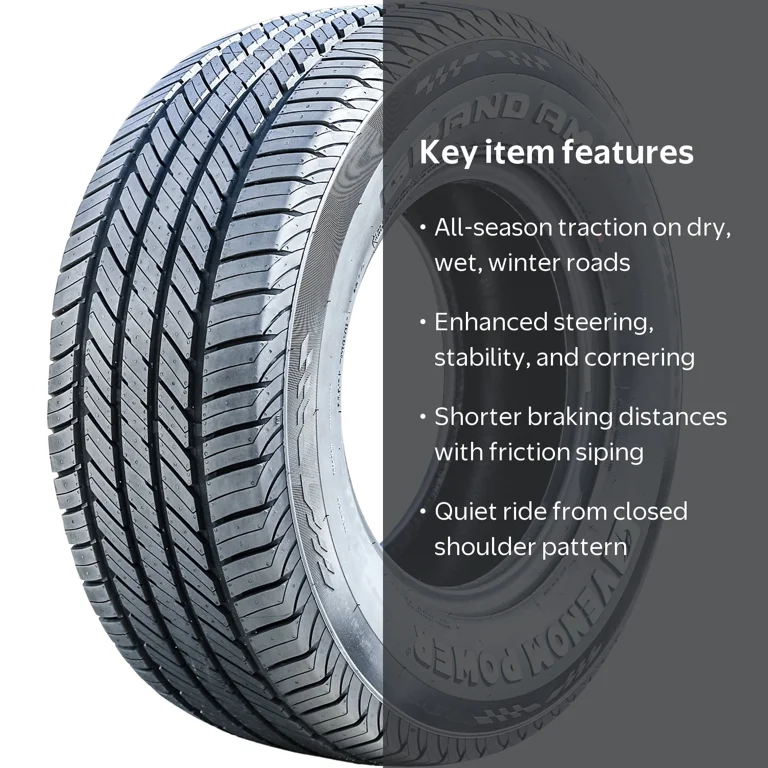 Venom Power Grand AM All Season 225/60R15 96H SUV/Crossover Tire