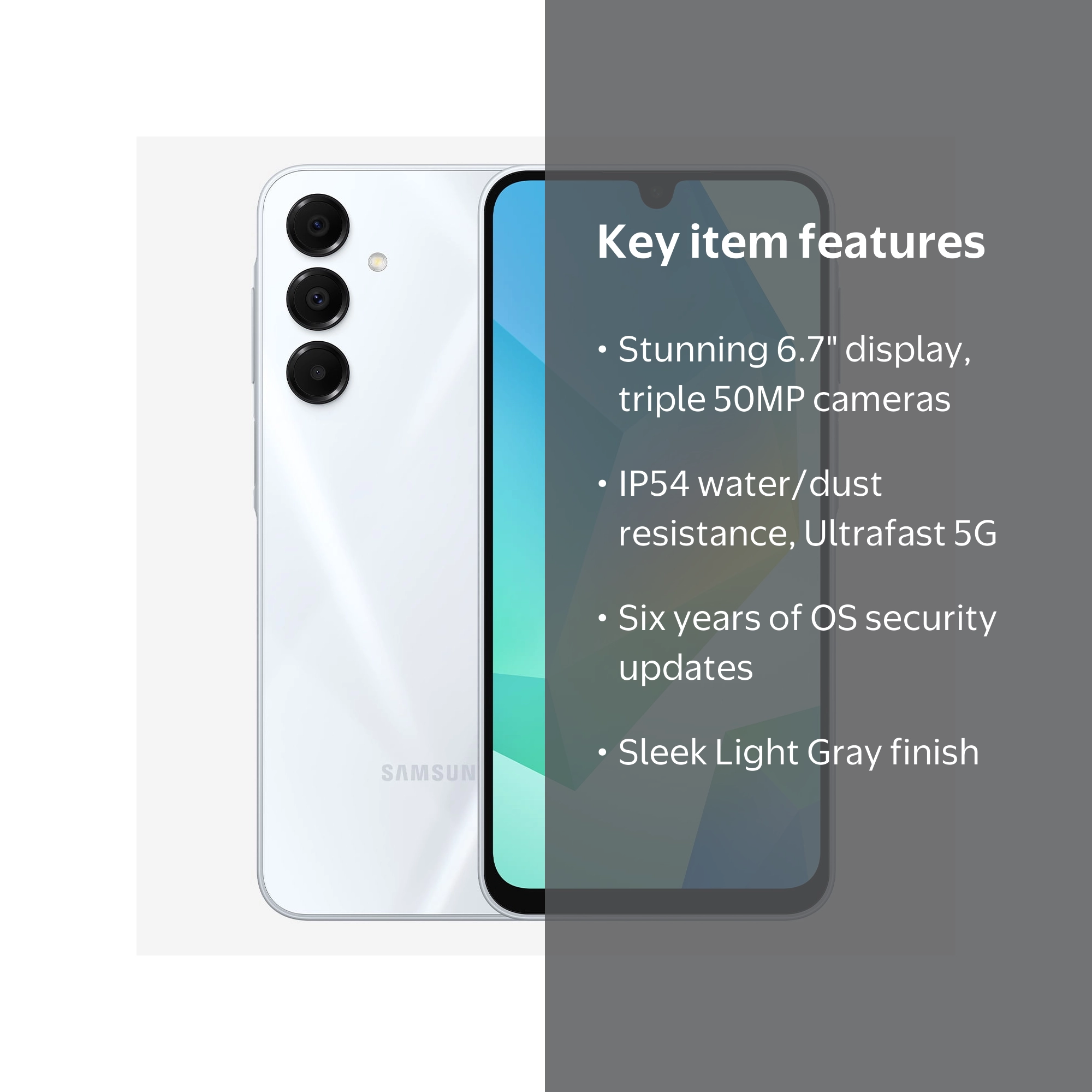 Samsung Galaxy A16 128GB グレー 本体 Buy Galaxy A16 Light Gray 128 GB | Samsung Levant