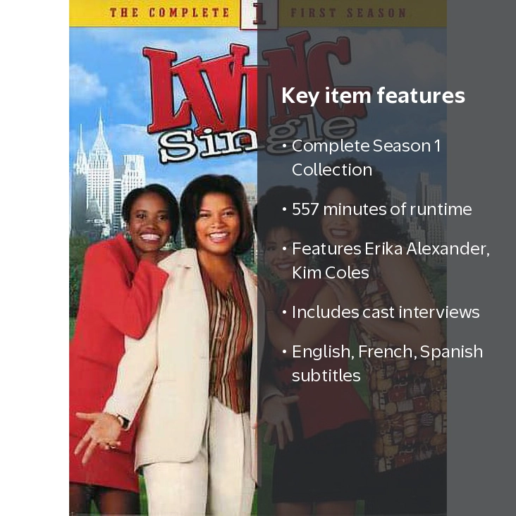 Living Single: The Complete First Season DVD, Comedy, Warner Bros