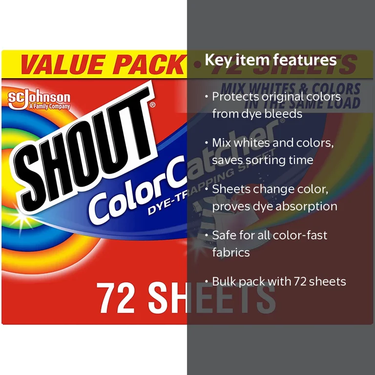 Prestige Valley Investments LLC Shout Color Catcher Sheets for