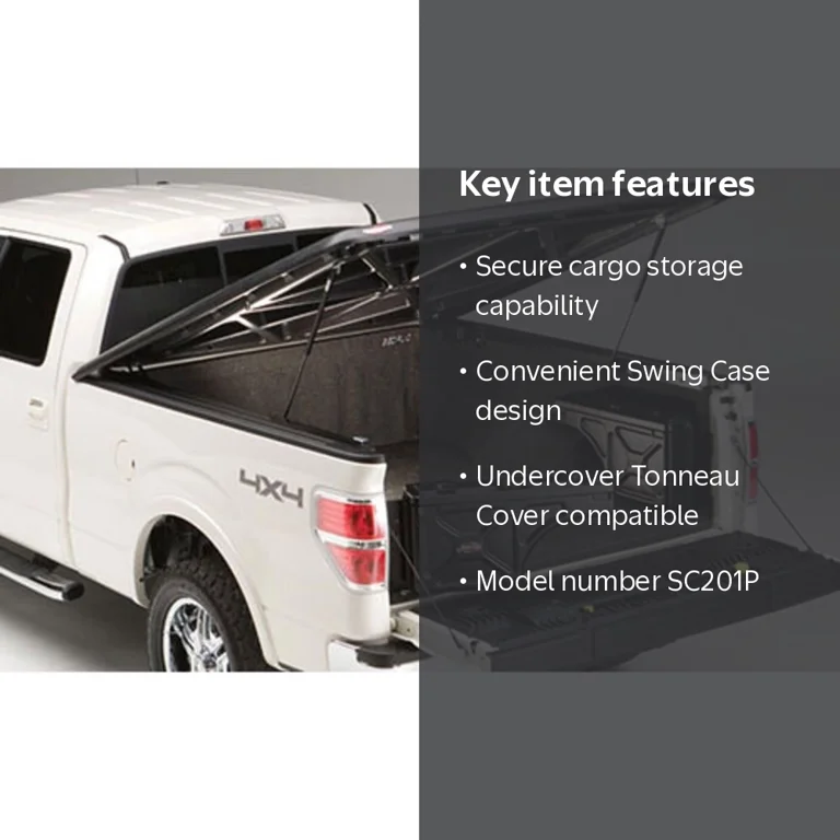 Undercover Tonneau Cover SC201P Swing Case Storage Box - Walmart.com