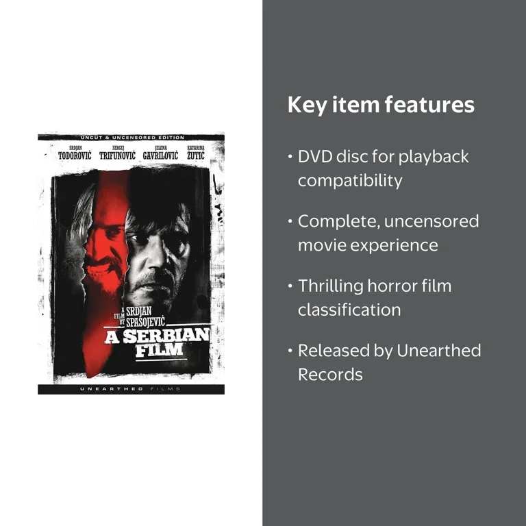 Unearthed Records: A Serbian Film - Uncut & Uncensored Horror