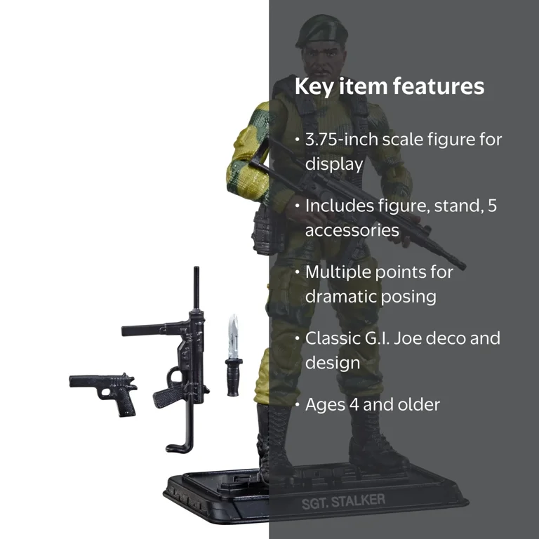 G.I. Joe: Retrospective 3.75” Lonzo “Stalker” Wilkinson