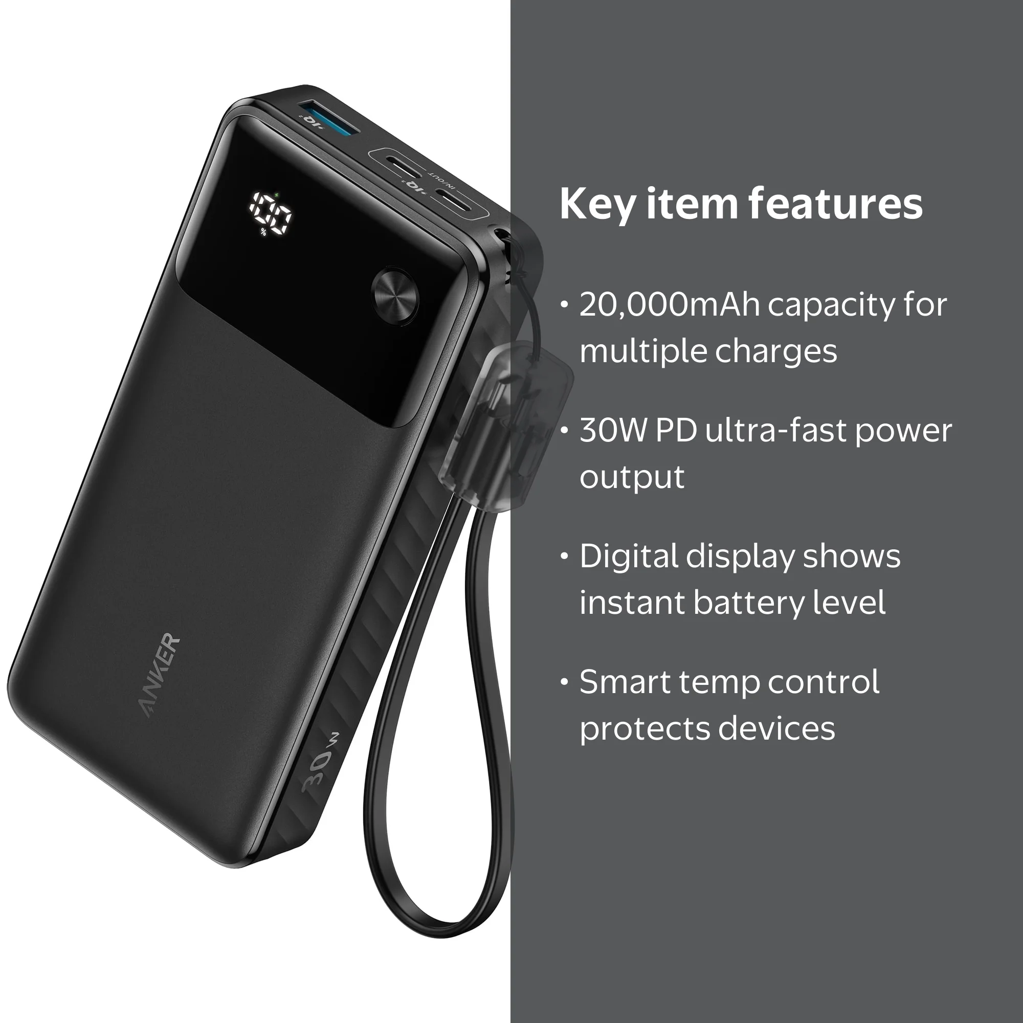 portable power charger for laptop Portable Power Station, 150W 155Wh Power Bank with 110V AC Outlet, 6  Outputs External Battery Pack Laptop Charger with LED Light for Camping main image 0