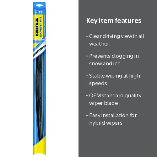 Rain-X, Wiper Blade, 26-Inch, Hybrid Windshield Wiper - Walmart.com
