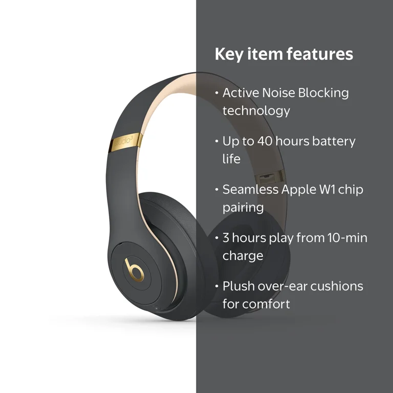 Beats by Dr. Dre, Studio3 Wireless Noise Cancelling Headphones