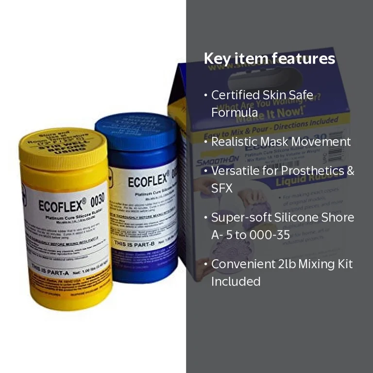 Ecoflex 00-30 - Super-Soft, Addition Cure Silicone Rubber for