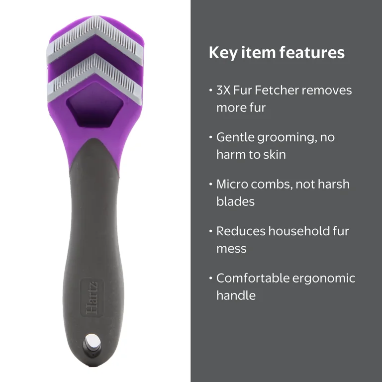 Free Shipping! Groomer's Best Fur Fetcher De-Shedder for Cats with
