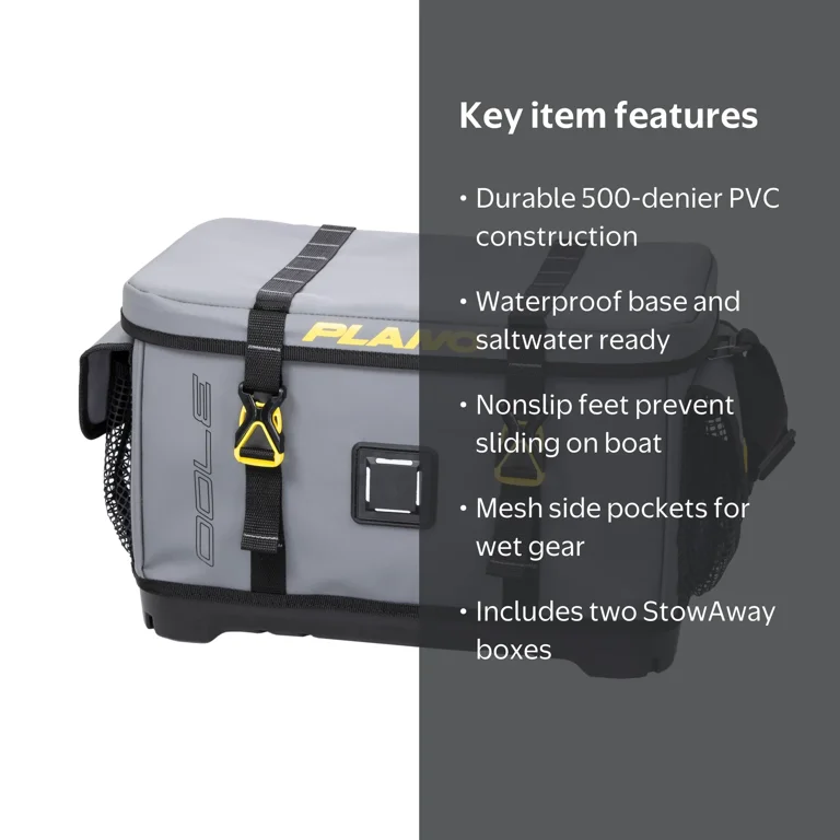 Plano Water-Resistant Z-Series 3700 Fishing Tackle Bag with