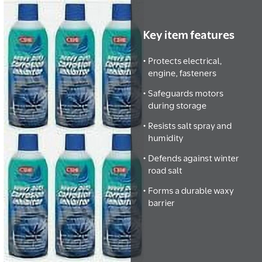 CRC Heavy Duty Corrosion Inhibitor Lubricant Fluid Film, 10 Wt Oz