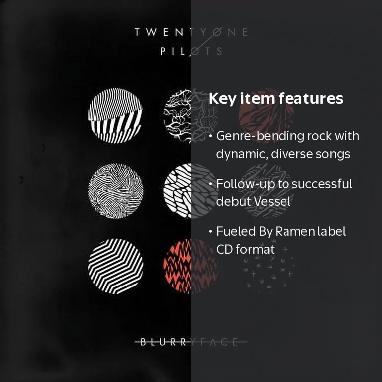 Twenty One Pilots, Blurryface, Music and Performance, CD - Walmart.com
