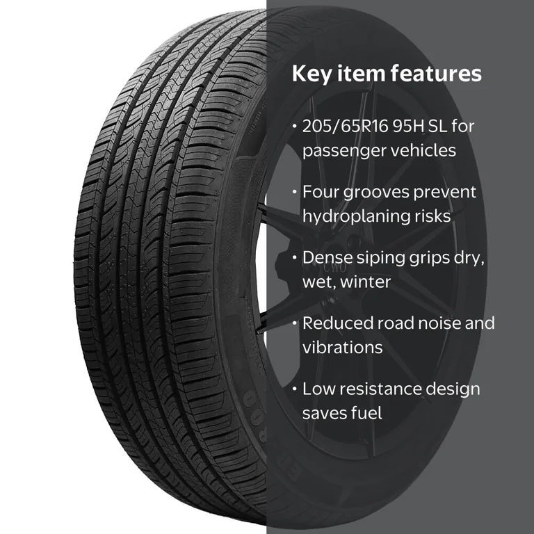 ior Advanta ER800 P205/65R16 95H Passenger Tire for Hyundai Sonata