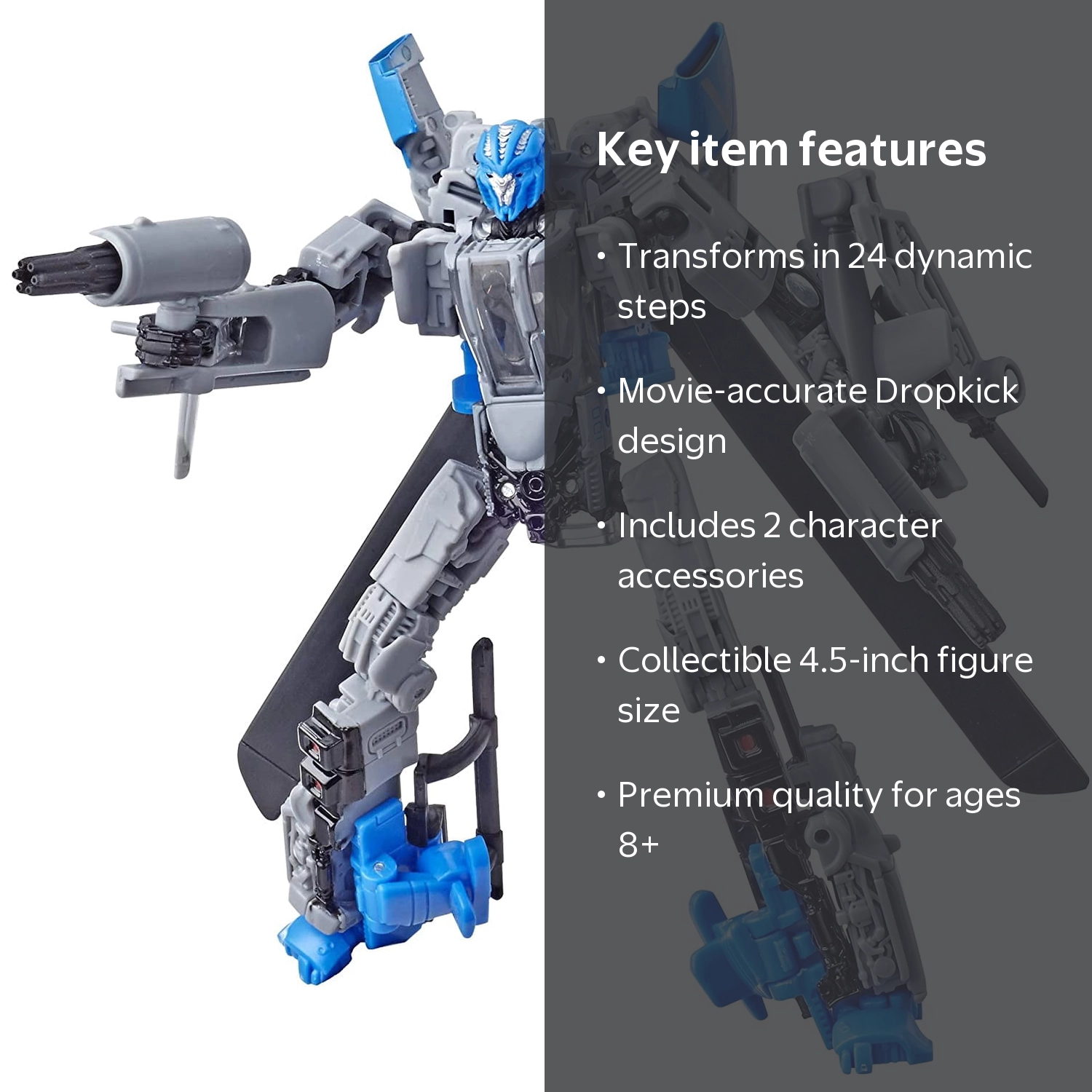 Transformers Studio Series 22 Deluxe Class Bumblebee Dropkick