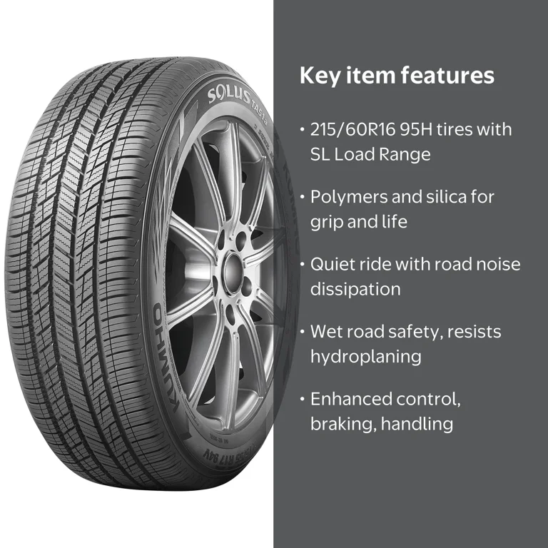 Kumho Solus TA51a All Season 215/60R16 95H Passenger Tire