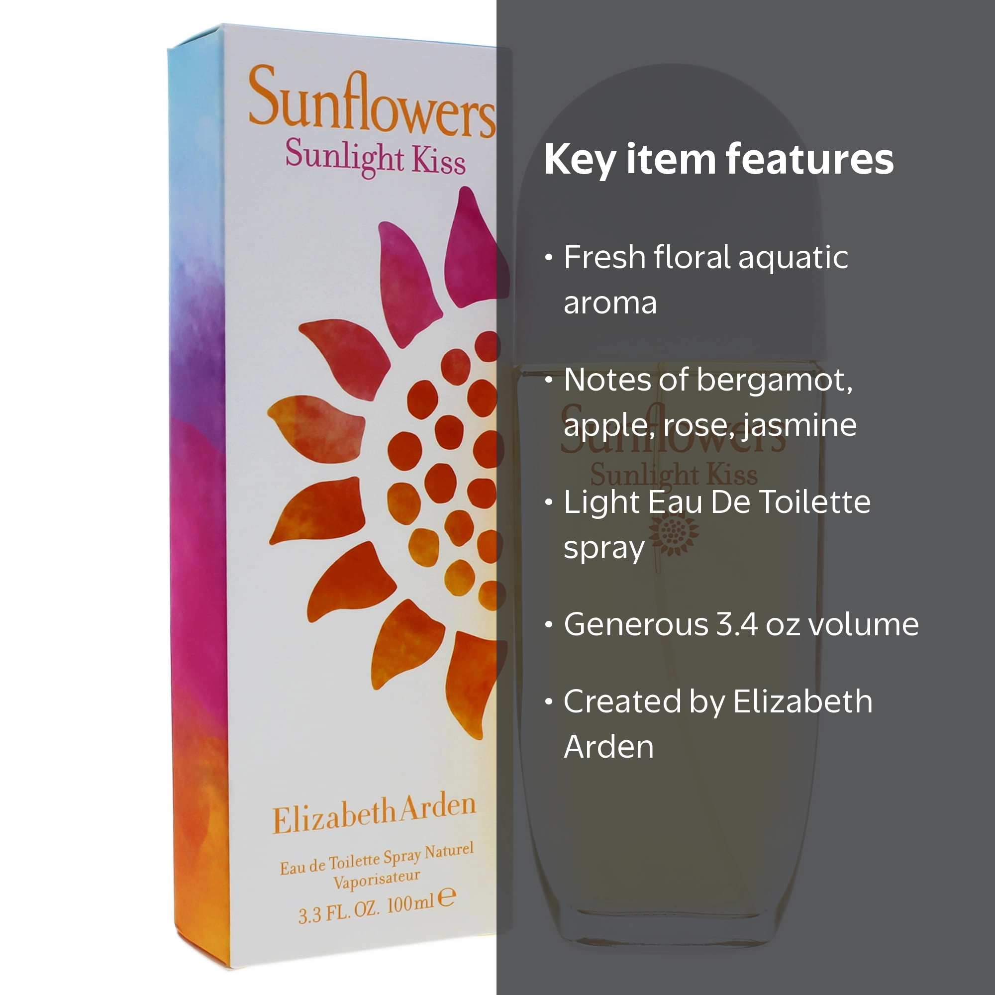 Elizabeth Arden Sunflowers Sunlight Kiss Eau De Toilette Spray 3.4