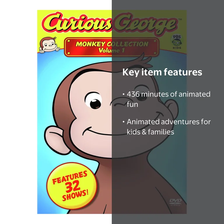 【中古】Monkey Collection 1/ [DVD] [Import] Universal Studios, Curious George: Monkey Collection - Volume 1