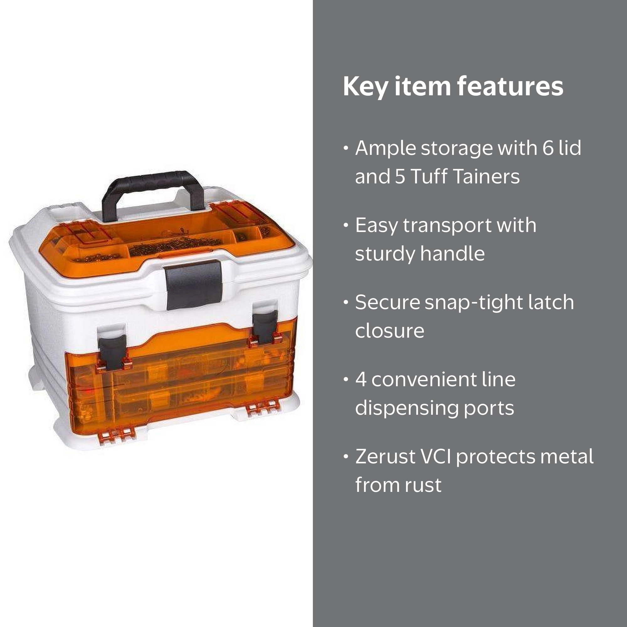 Flambeau Outdoors. T4P Pro Multi Loader, Fishing Tackle Box