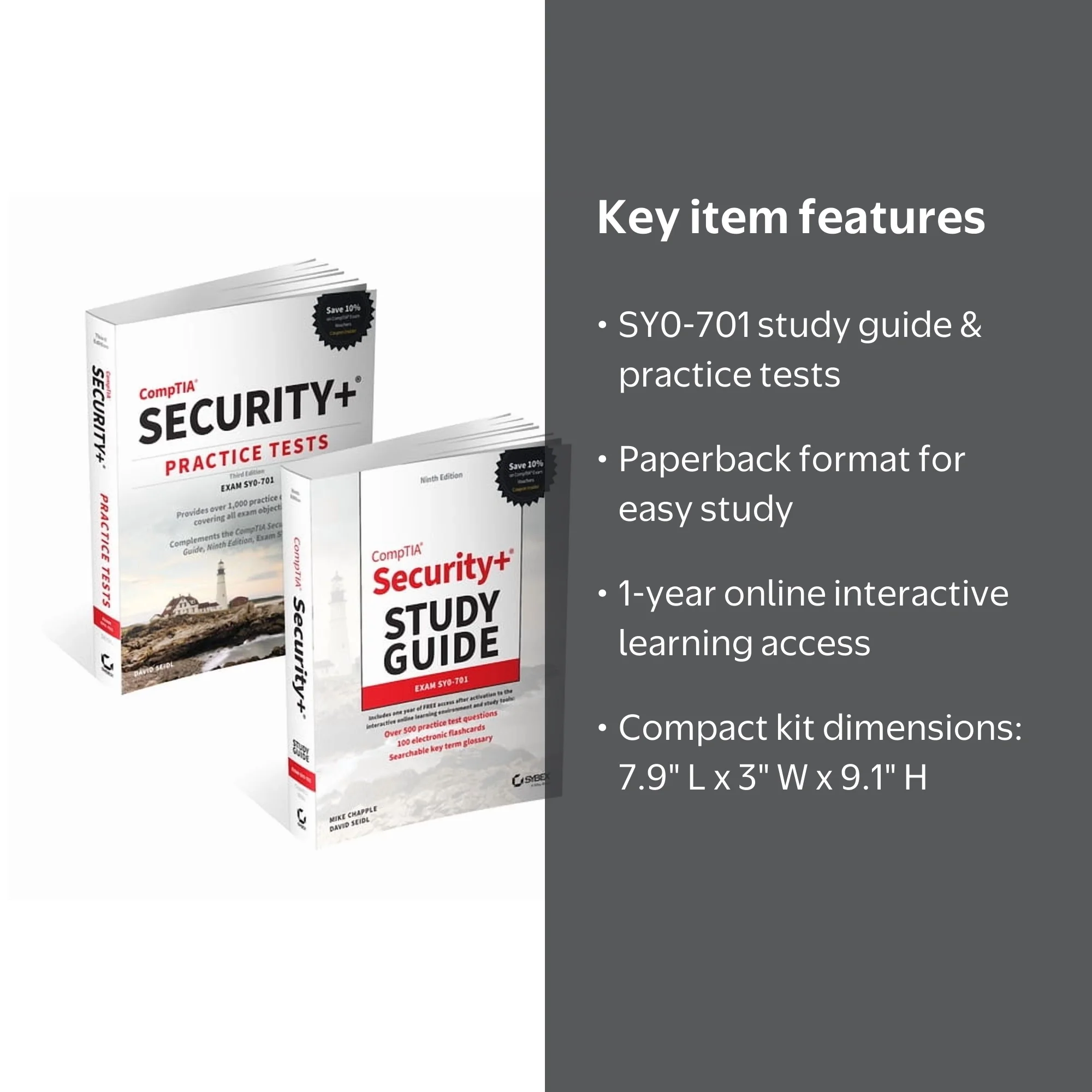 Sybex Study Guide: SY0-701 Security+ Certification Kit - Walmart.com